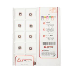 Buy cheap Speed Tungsten Carbide SPMG 060204 U Drill Inserts CVD And PVD Coating from wholesalers