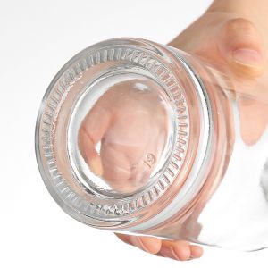 Buy cheap 250ml 500ml Square Clear Empty Glass Bottles for Spirits Vodka Whiskey Rum Gin Embossed from wholesalers