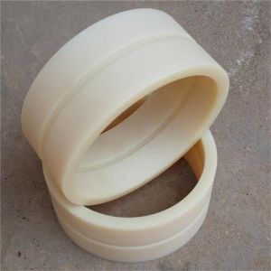 Buy cheap Wear Resistant White Plastic Bushing , Plain Shaft Bearing Environment Friendly from wholesalers