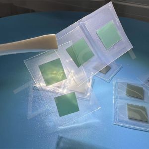 Buy cheap 4H-N SiC substrate Silicon Carbon Substrate Square 5mm*5mm Customized Thickness 350um Prime Grade/ Dummy Grade from wholesalers