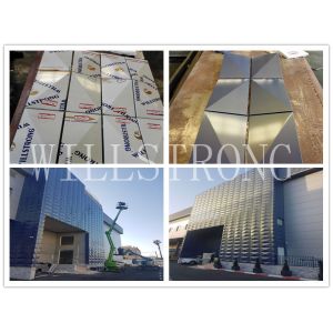 Firep Resistant 3D Chameleon 4mm Aluminum Composite Panel