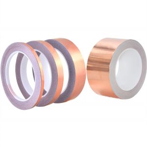 Buy cheap Waterproof Conductive Adhesive Copper Tape Emi Shielding Crafts Electrical Repairs from wholesalers