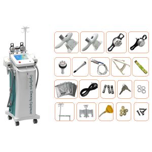 Buy cheap 5 handles Cryolipolysis+Cavitation+RF Multifunction Machine(you can do the whole body slimming and body rejuvenation) from wholesalers