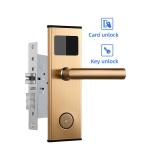 Buy cheap Cerradura Hotel Door Security Locks 1.5V Alkaline MF1 Card Smart Door Locks from wholesalers