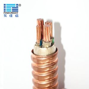 Buy cheap YTTW RTTZ Flame Retardant Power Cable , 3×70+1×35MM2 Metallic Sheath Halogen Free Wire from wholesalers
