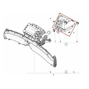 Buy cheap For Bentley Flying Spur Continental GT GTC 2014-2019 Engine Oil Separator OEM 079103542E from wholesalers