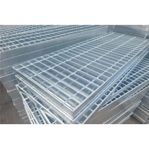 Buy cheap Light Steel Bar Grating Galvanised Metal Channel Grating Silver from wholesalers