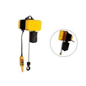 China Single Phase 1000KG Electric Chain Hoist Electric Chain Fall With Hook / Trolley on sale