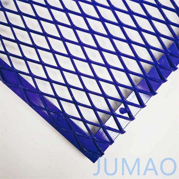 Interior Partitions Expanded Metal Flat Mesh Screen Stainless Steel