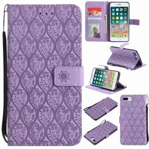 Buy cheap iPhone Leather Protective Case with Flower Embossed Pattern from wholesalers