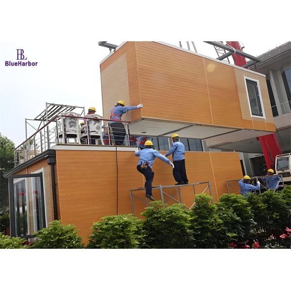 Buy cheap Swiftly Assembled Modular Prefab House Customizable Modern And Eco Friendly from wholesalers