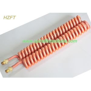 Buy cheap Customized Condenser Coils Liquid Cooling / Finned Coil Heat Exchangers from wholesalers