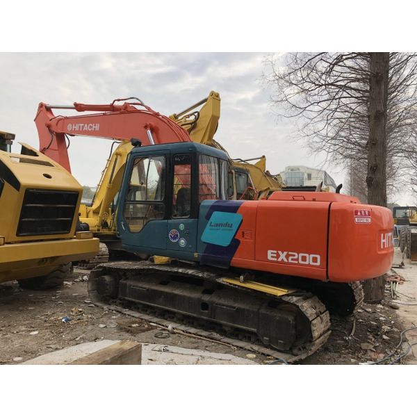 Japan Manufactured Secondhand Hitachi Crawler Excavator Ex200 in Excellent