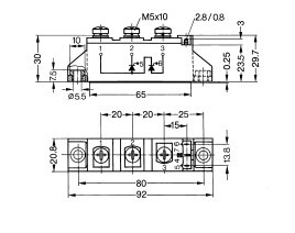 Buy cheap IGBT Power Module MCC19-16IO8B Thyristor Modules IXYS IGBT Power Module from wholesalers