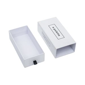 Electronics Paper Drawer Boxes Printed CardBoard Slide Open Gift Boxes