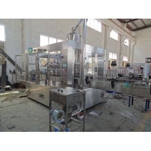 Semi Water Bottle Filling Machine 8.63kw 12000bph - 15000bph