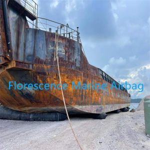 Marine Part Shipbuilding Inflatable Rubber Balloon Ship Launching Airbag