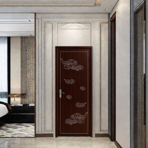 Performance WPC Lightweight Hollow Door With Wood Plastic Composite And UV