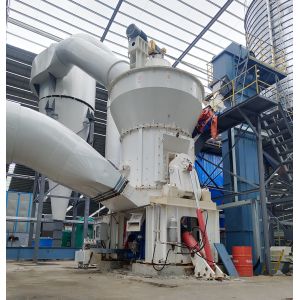 Buy cheap Durable Gypsum Vertical Grinding Mill for Construction & Manufacturing from wholesalers