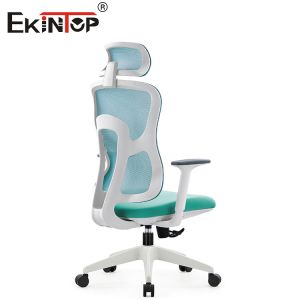 Buy cheap High Back Ergonomic Office Mesh Chair Green Adjustable Height Swivel from wholesalers