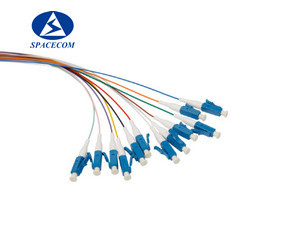 Buy cheap UPC APC Optical Fiber Pigtail , SPACECOM LC Pigtail Single Mode from wholesalers