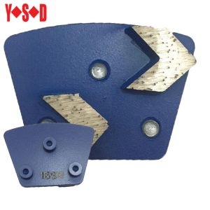 Buy cheap Trapezoid Concrete Diamond Tools Three Arrow Seg Segment Thickness 10mm from wholesalers
