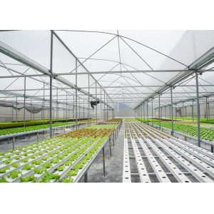Buy cheap Ventilation Windproof Greenhouse With Pvc Cover Commercial Polycarbonate Greenhouse Kits from wholesalers