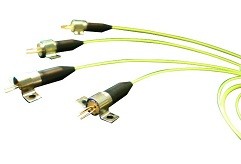 Buy cheap 520nm 80mw～100mw fiber coupled laser diode with coaxial package from wholesalers