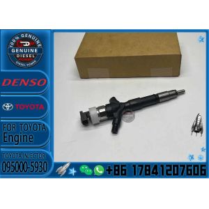 China Common Rail Injector High quality Diesel fuel injector 095000-5930 23670-09060 23670-09061 on sale