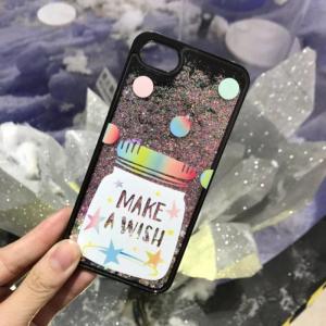 Buy cheap Hard PC Korea Style Flamingo Candy Cans Point Glitter Quicksand Black Cell Phone Case Cover For iPhone 7 6s Plus from wholesalers