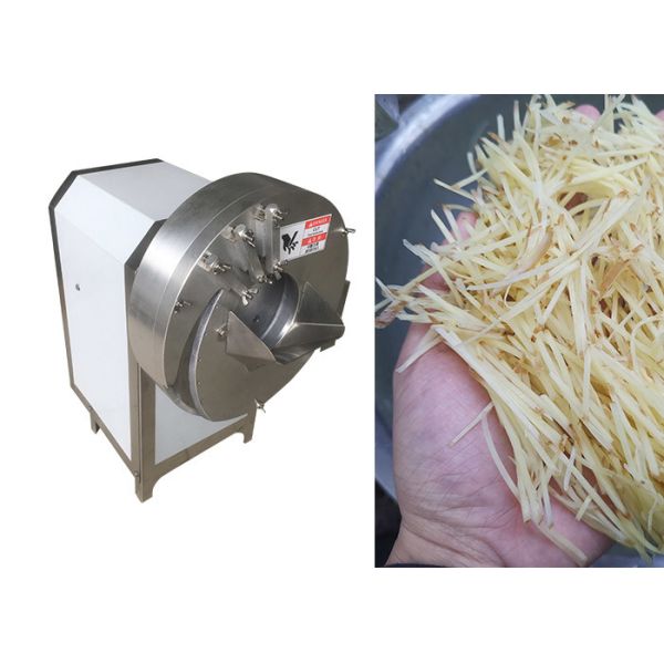 Buy cheap 100KG/H Vegetable Processing Equipment Restaurant Ginger Garlic Shredding Machine from wholesalers