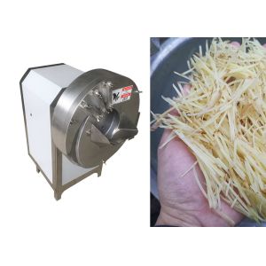 Buy cheap 100KG/H Vegetable Processing Equipment Restaurant Ginger Garlic Shredding Machine from wholesalers
