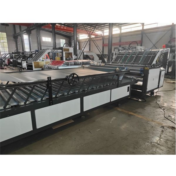 Quality LIHENG MACHINE Semi Automatic Flute Laminating Machine for 5 Ply Lamination at 380V for sale