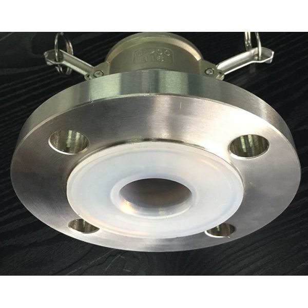 Buy cheap SS316L PTFE Lined Pipe Fittings 4 Inch Rigid Flange Coupling from wholesalers
