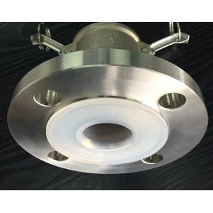Buy cheap SS316L PTFE Lined Pipe Fittings 4 Inch Rigid Flange Coupling from wholesalers