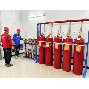 Buy cheap Environment-friendly Internal Pressure Storage FM200 Fire Extinguishing Clean Agent System from wholesalers