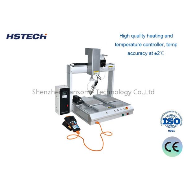High Precision 360 Degree Automatic Soldering Robot Desktop Soldering Machine