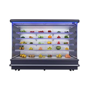 Buy cheap European Style Multideck Open Chiller R404a 2831L Vegetable Display Freezer from wholesalers