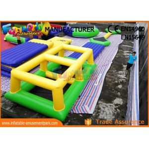 Customize Floating Inflatable Water Parks Equipment 1 Year Warranty