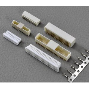 JVT SH 1 Mm Pitch Connector , Single Row Wire To Board Crimp Style Connector