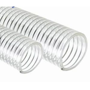 Buy cheap 50m/Roll PU Suction Hose , 6mm thick 5/8 Suction Hose With Wire Helix from wholesalers