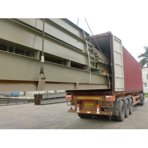 Buy cheap Pre-fabricated Painting / Galvanized Steel Structure  Lightweight Farm Shed from wholesalers