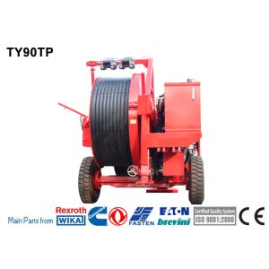 Buy cheap 90KN Hydraulic Cable Puller Tensioner Transmission Line Stringing Equipment product