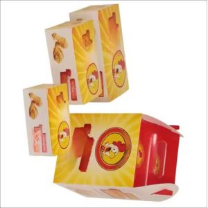 Buy cheap Customized Sizes Fast Food Packaging Box with Matt Lamination Fried Chicken Burger Hot Dog Containers from wholesalers