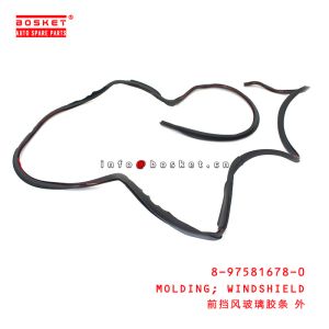 Buy cheap 8-97581678-0 Windshield Glass Weatherstrip For ISUZU NKR55 600P 4KH1 8975816780 from wholesalers