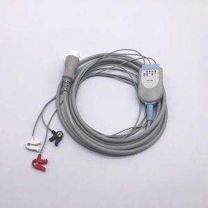 Buy cheap HP TPU 12pin 3 Lead Ecg Cable With Neonate Clamp Clip from wholesalers