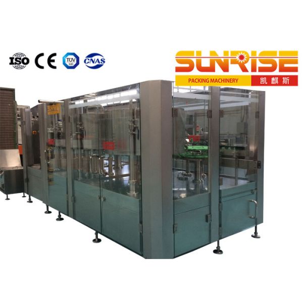 10000 Bottles / Hrs Juice Glass Packing Machine Automatic