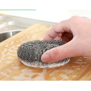 Buy cheap Kitchen Cleaning Stainless Steel Scouring Ball Ideal For Pots And Pans from wholesalers