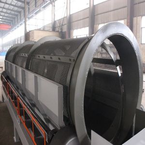 Buy cheap River Sand Electric Rotary Trommel Screen Waste Separation For Ball Mill 250ton H from wholesalers
