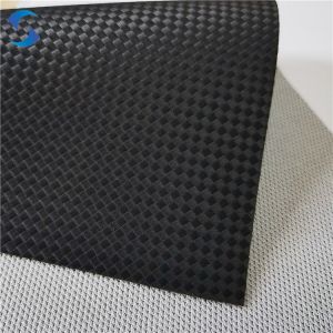 PVC Leather Fabric Bag With Soft Hand Feeling Free Sample Provided Cross PVC